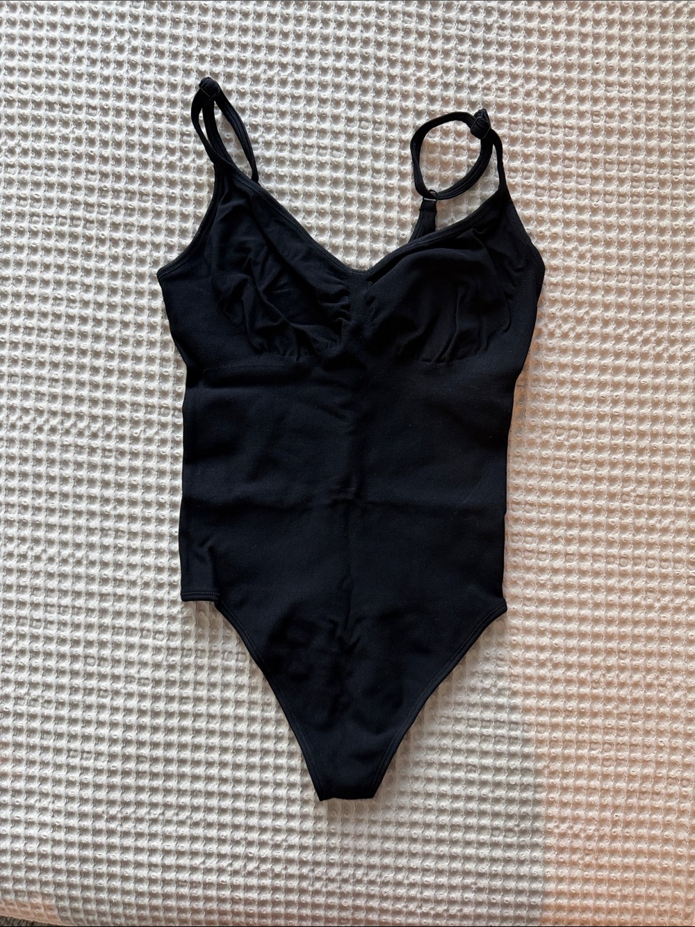 Black Women’s One-Piece Swimsuit - Classic Fit